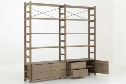 Flamant Aber, Rack, Verweerd Eiken, L^ Kasten