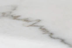 Flamant Aboah, Eettafel, Rond, Wit Marmer, 145 Cm^ Eettafels