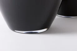 Flamant Adina, Vaas, Zwart, Mondgeblazen, 70Cm^ Decoratie