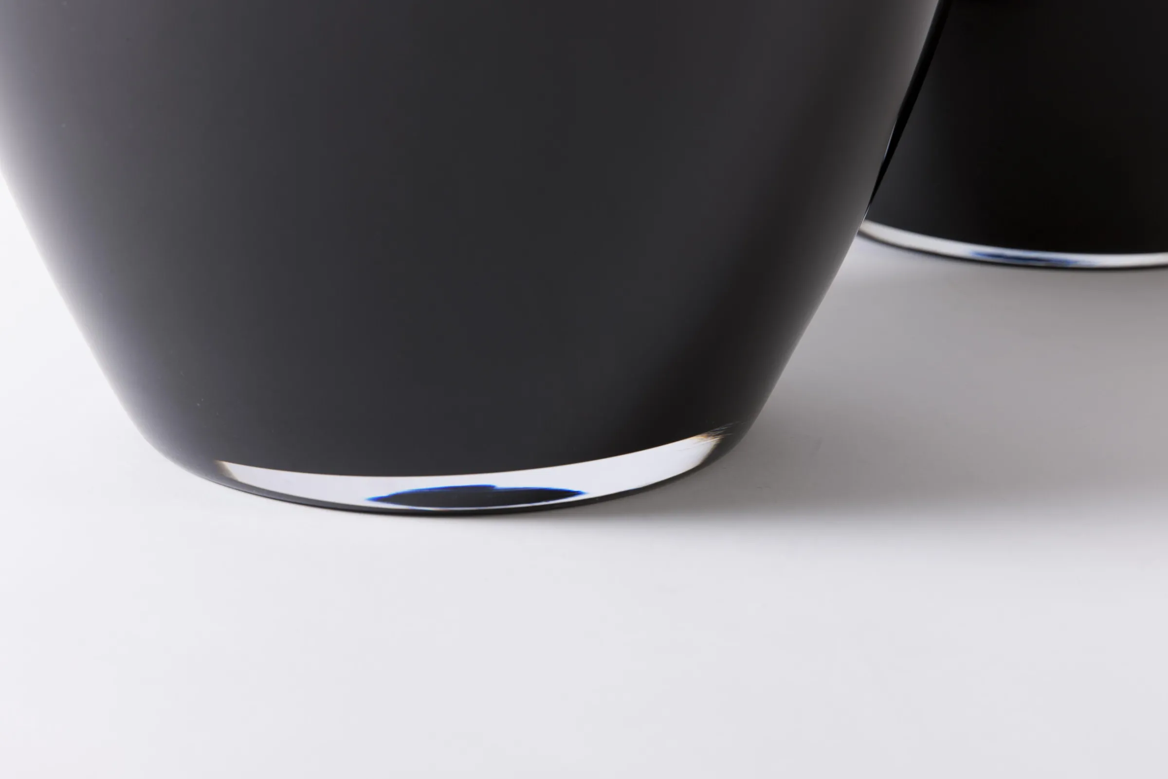 Flamant Adina, Vaas, Zwart, Mondgeblazen, 70Cm^ Decoratie