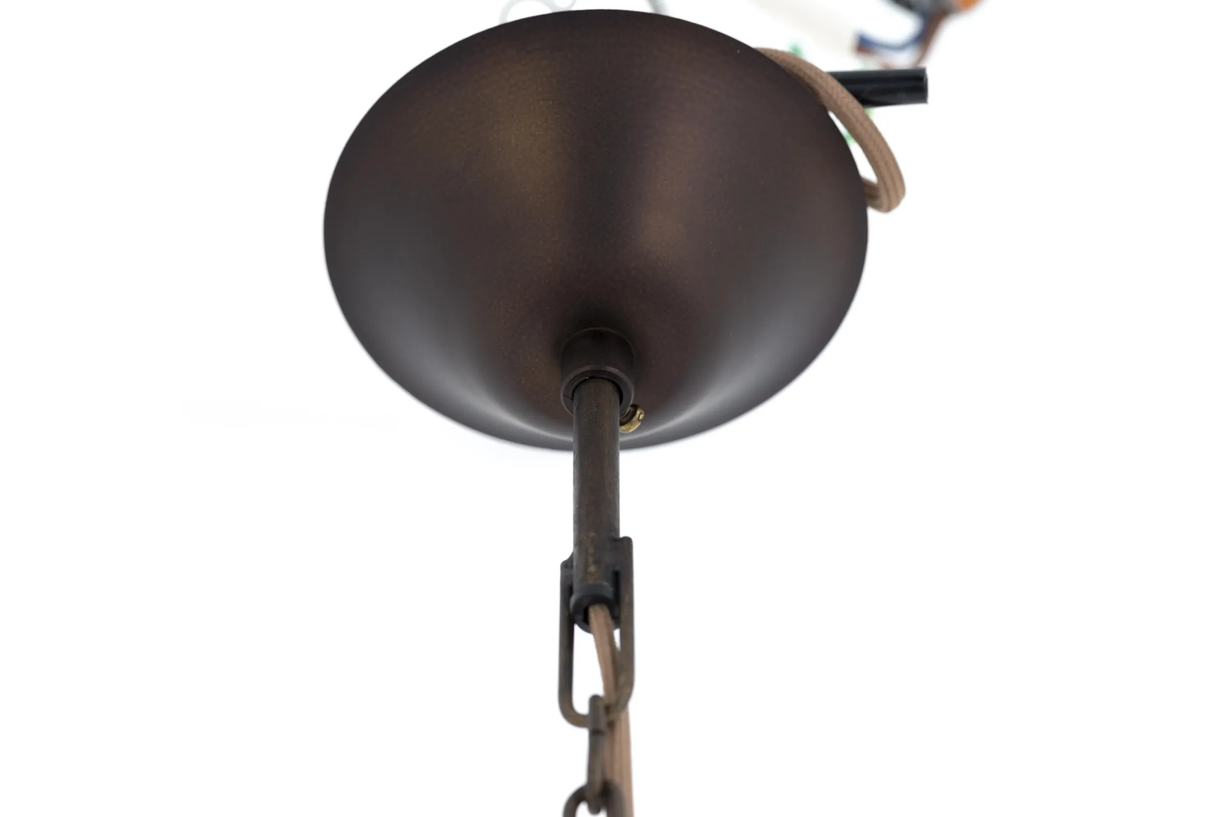 Flamant Aimee, Hanglamp, Raffia En Ijzer, L^ Verlichting