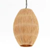 Flamant Aimee, Hanglamp, Raffia En Ijzer, S^ Verlichting