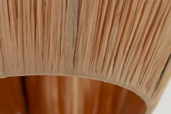 Flamant Aimee, Hanglamp, Raffia En Ijzer, S^ Verlichting