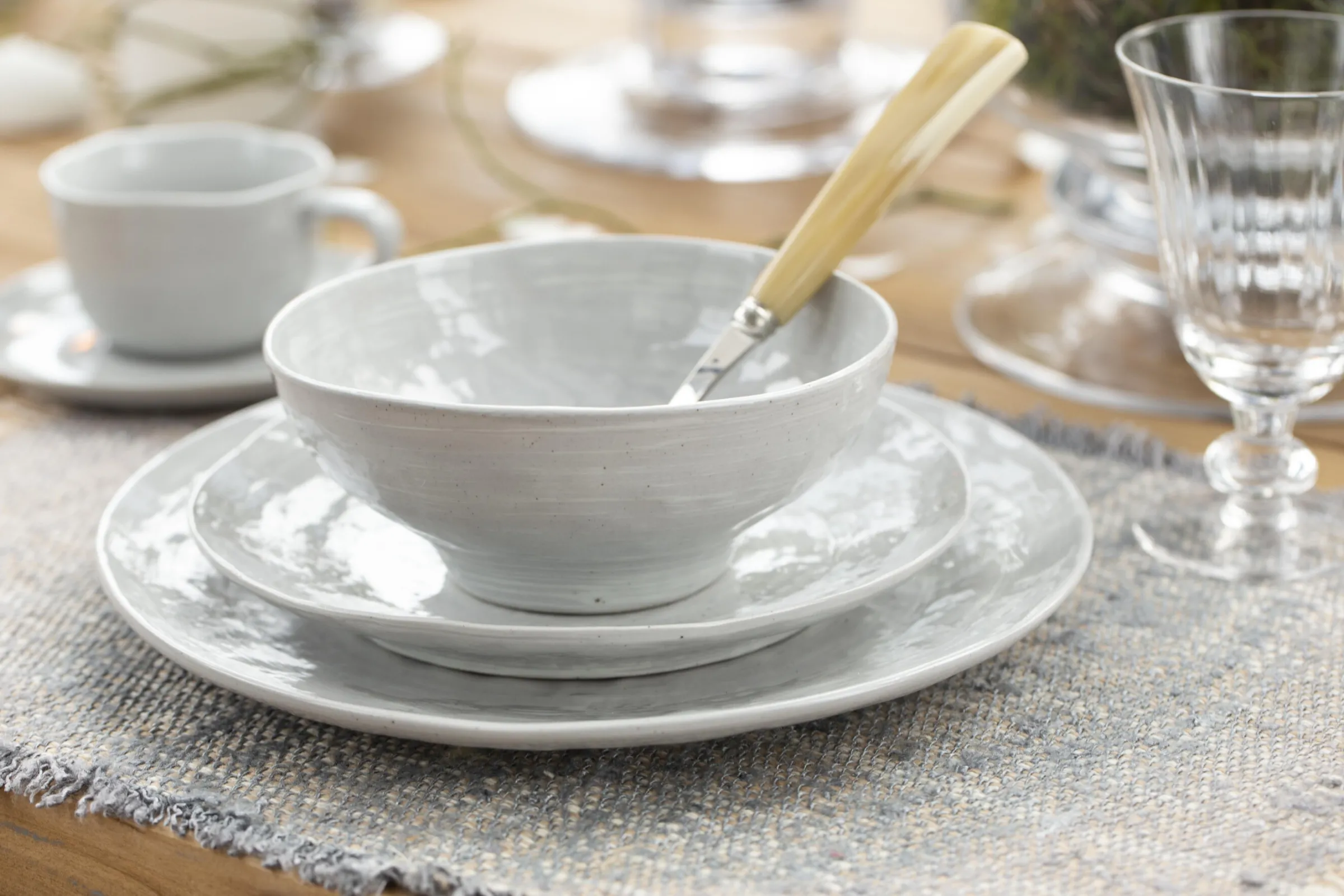 Flamant Alanah, Kom, Keramiek, Grijs^ Borden, Borden En Kommen