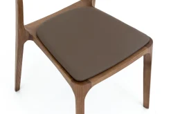 Flamant Amina, Stoel, Leren Zitting^ Stoelen