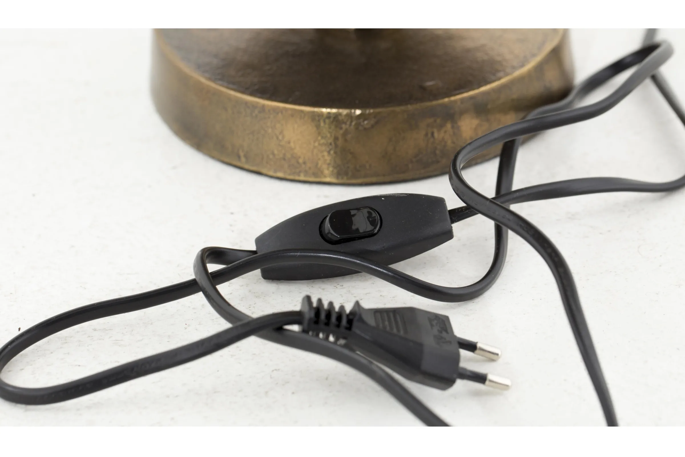 Flamant Annelie, Tafellamp, Antiek Koperen Afwerking^ Verlichting