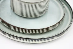 Flamant Architecto, Bord, Keramiek, Grijs, 20,5Cm^ Borden, Borden En Kommen