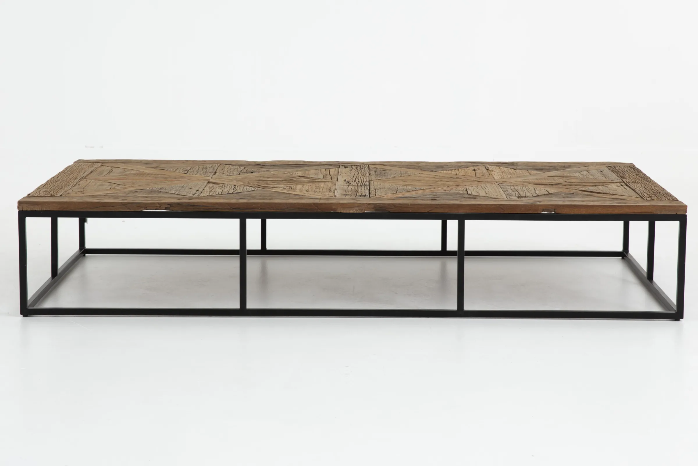 Flamant Archy, Salontafel, Rechthoekig, Hout En Metaal^ Koffie Tafels