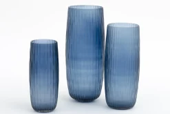 Flamant Arez, Vaas, Glas, Blauw, L^ Decoratie