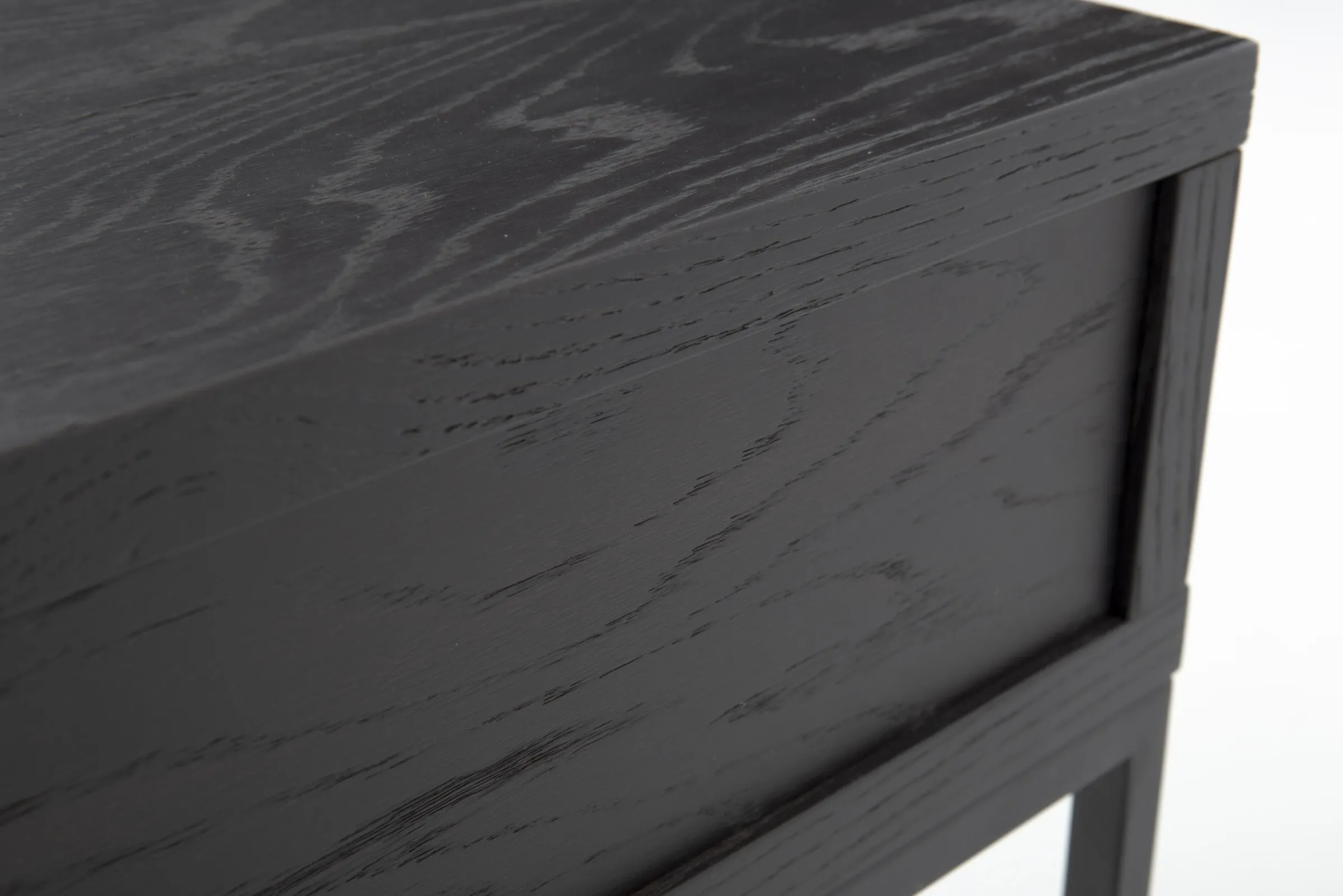 Flamant Armand, Consoletafel, Zwart Eiken En Metaal^ Koffie Tafels