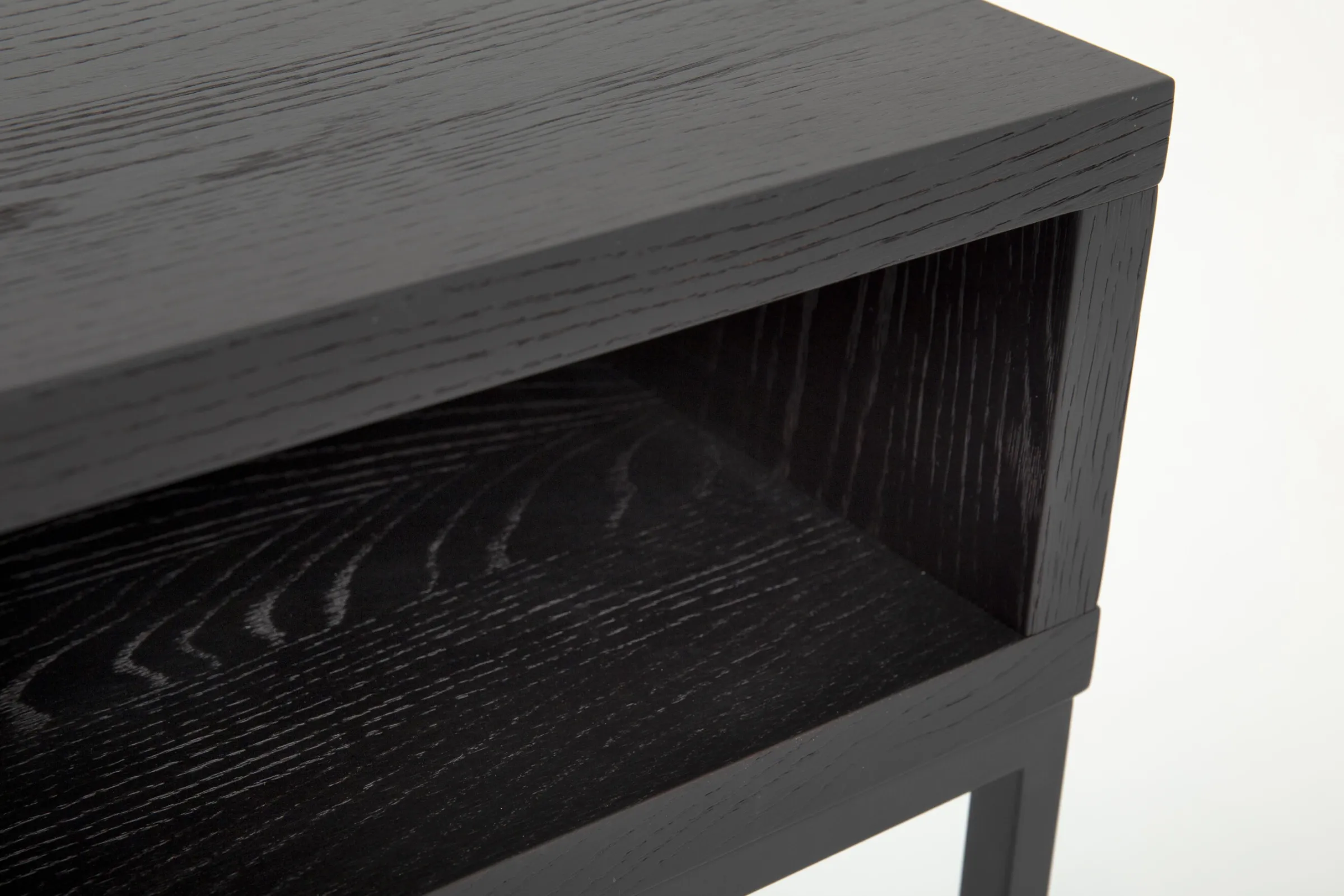 Flamant Armand, Consoletafel, Zwart Eiken En Metaal^ Koffie Tafels