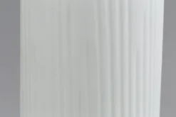 Flamant Ayla, Vaas, Glas, Wit, O10,5X44H^ Decoratie