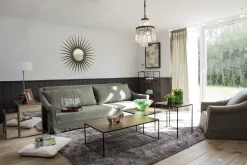 Flamant Azura, Spiegel, Zon, Rond^ Decoratie