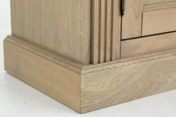 Flamant Balmore, Boekenkast, Verweerd Eiken, 3-Delig, Met Ladder^ Kasten