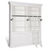 Flamant Balmore, Boekenkast, Wit, 2-Delig, Met Ladder^ Kasten