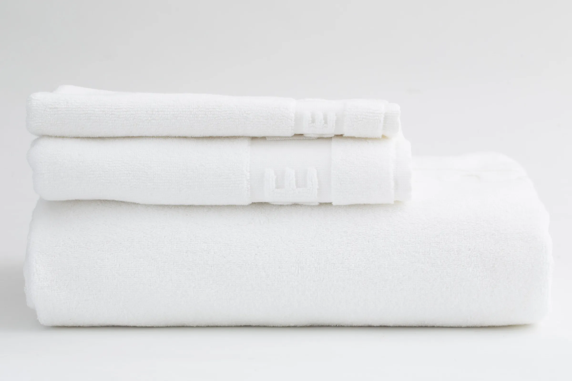 Flamant Baobao, Badhanddoek, Wit, 100X180 Cm^ Textiel