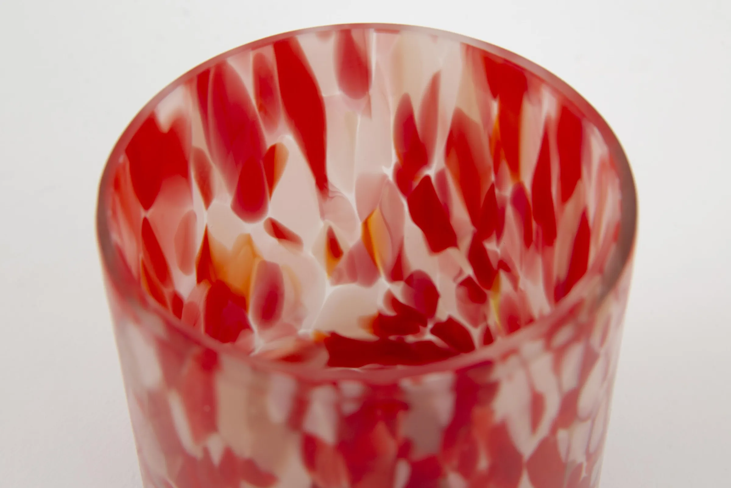 Flamant Bardi, Theelichthouder, Glas, Rood^ Decoratie