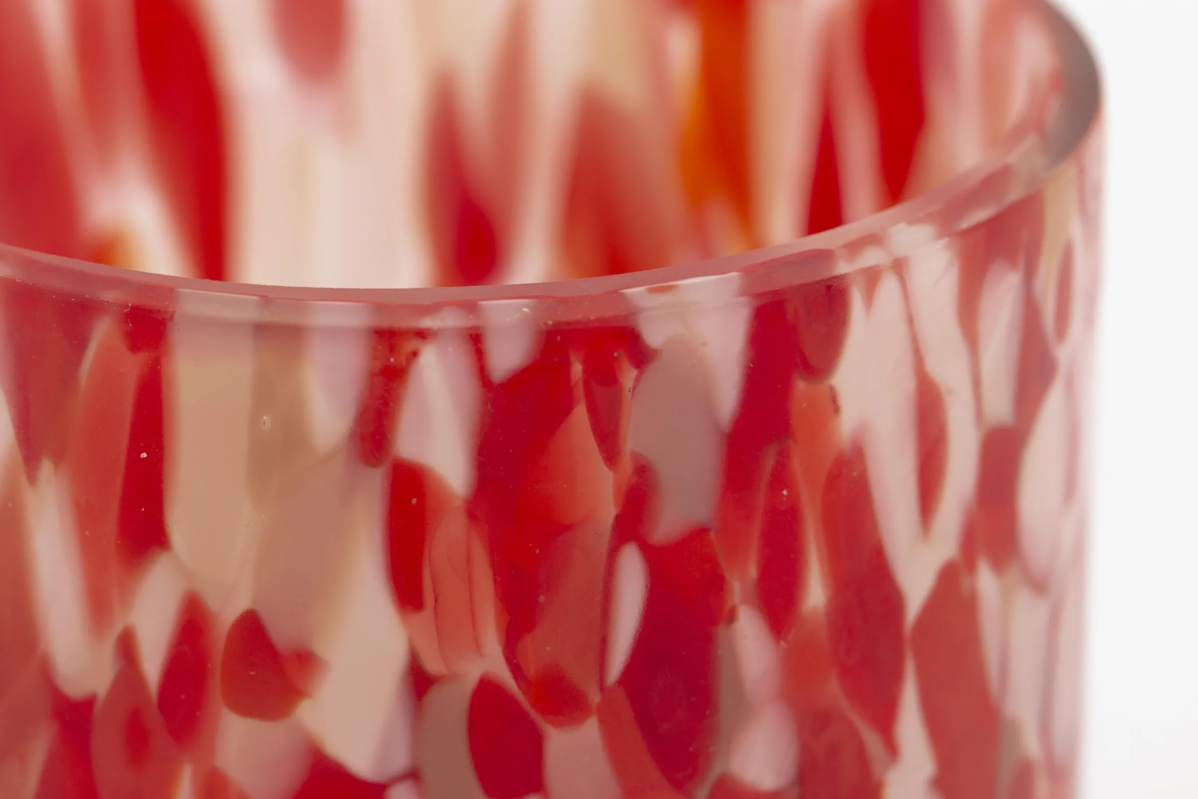 Flamant Bardi, Theelichthouder, Glas, Rood^ Decoratie