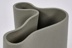 Flamant Barrie, Vaas, Keramiek, Ardesia, S^ Decoratie