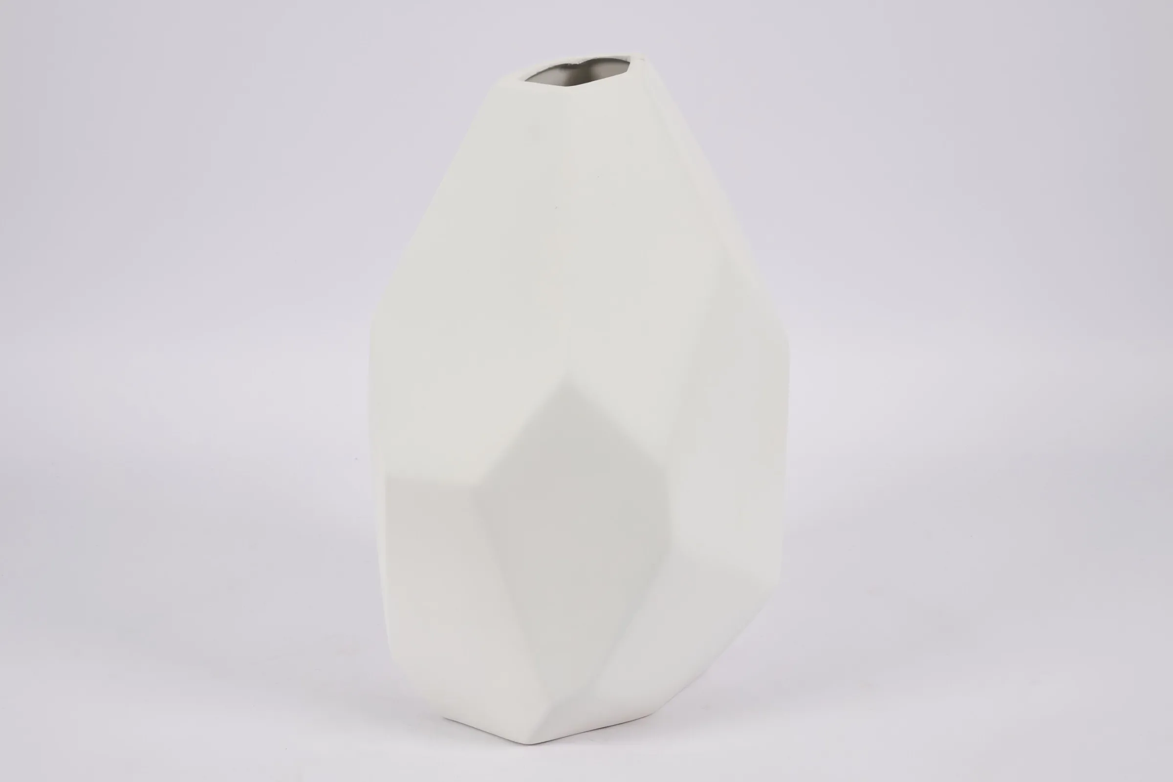 Flamant Belinda, Vaas, Keramiek, Wit, Model 2^ Decoratie