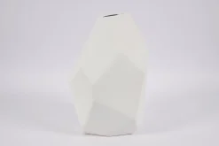 Flamant Belinda, Vaas, Keramiek, Wit, Model 2^ Decoratie