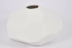 Flamant Belinda, Vaas, Keramiek, Wit, Model 3^ Decoratie