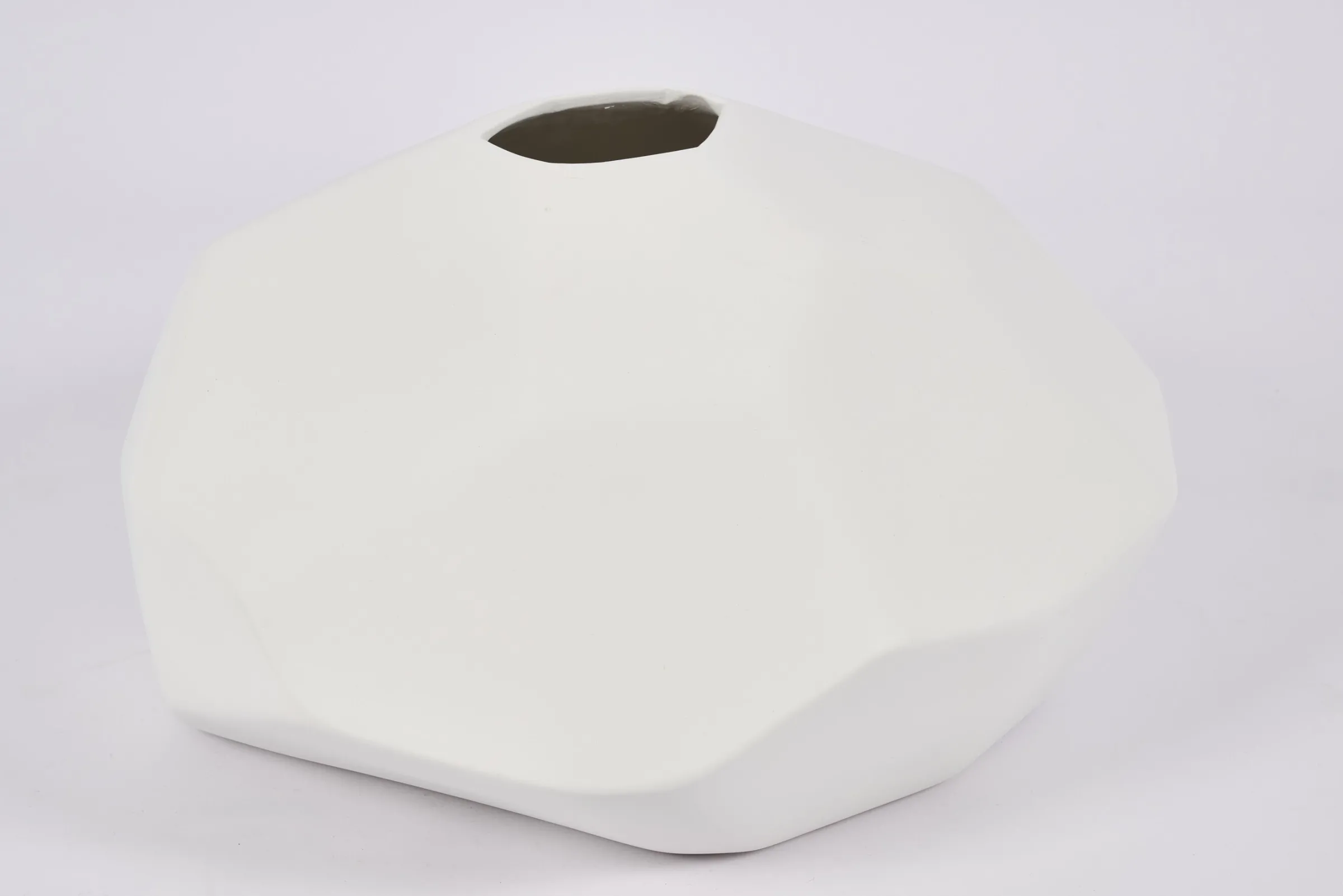 Flamant Belinda, Vaas, Keramiek, Wit, Model 3^ Decoratie