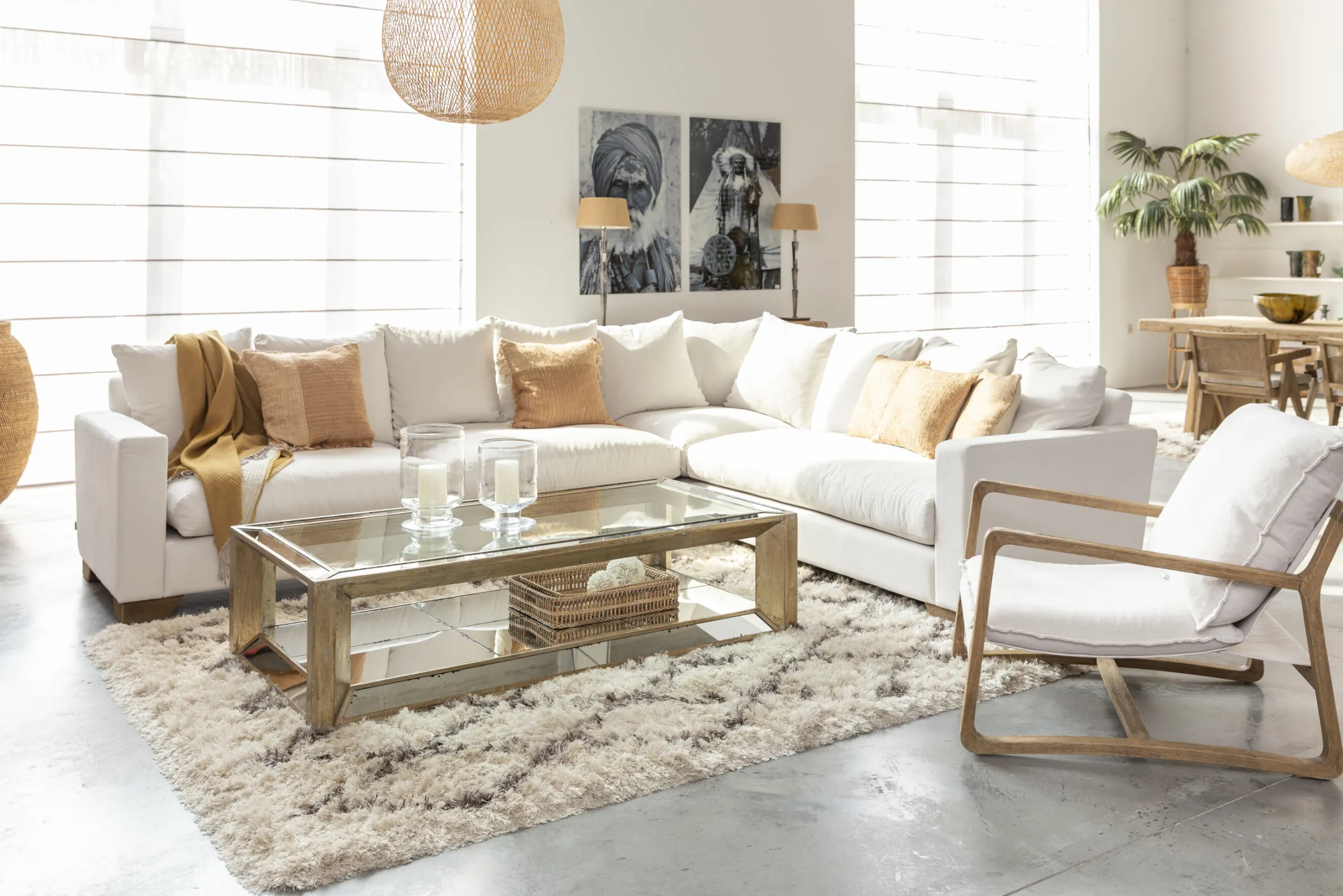 Flamant Benir, Tapijt, 200X290, Gebroken Wit^ Huishoudelijke Textiel