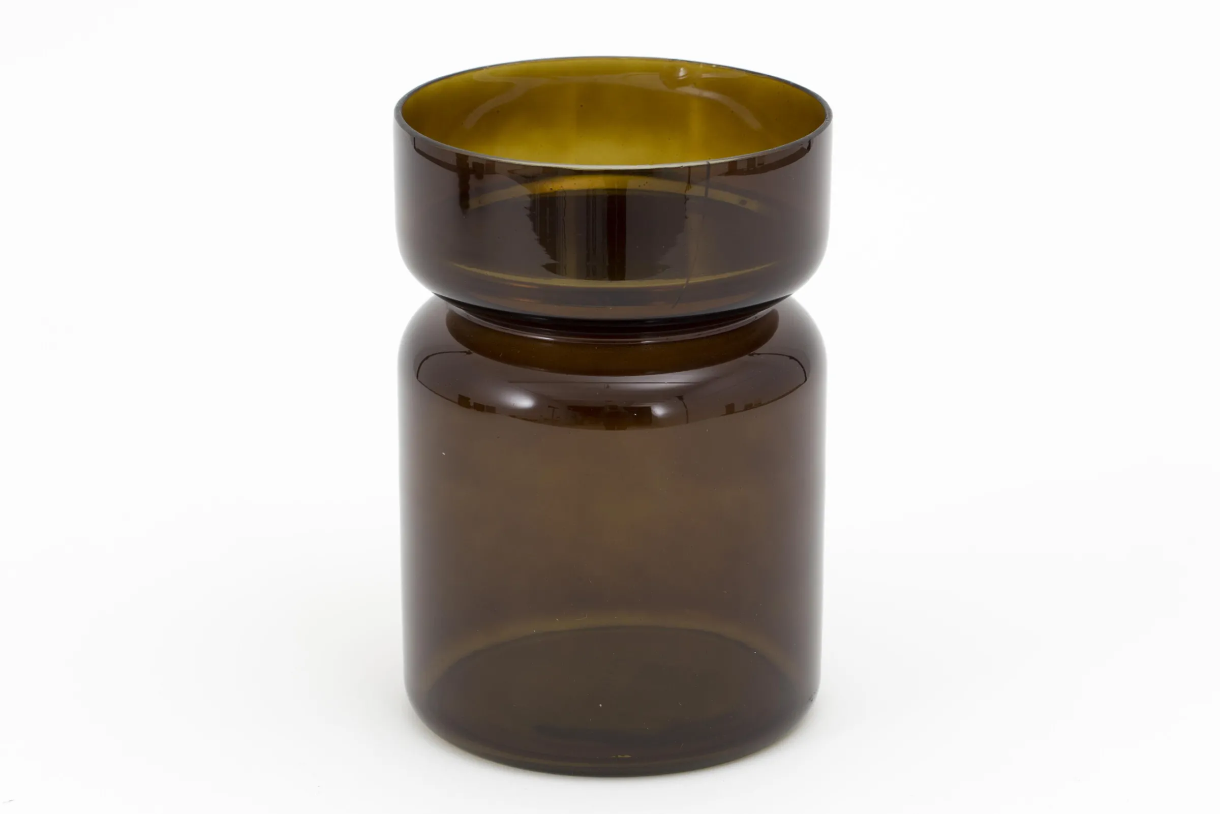 Flamant Berami, Kandelaar, Glas, Bruin, L^ Decoratie