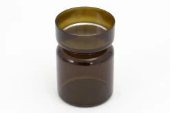 Flamant Berami, Kandelaar, Glas, Bruin, L^ Decoratie