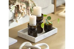 Flamant Berami, Kandelaar, Glas, Bruin, S^ Decoratie