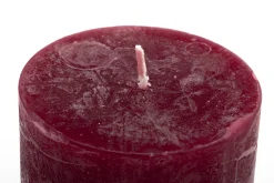 Flamant Beth, Kaars, Kleur Balmoral Rood, 9X20Cm^ Decoratie