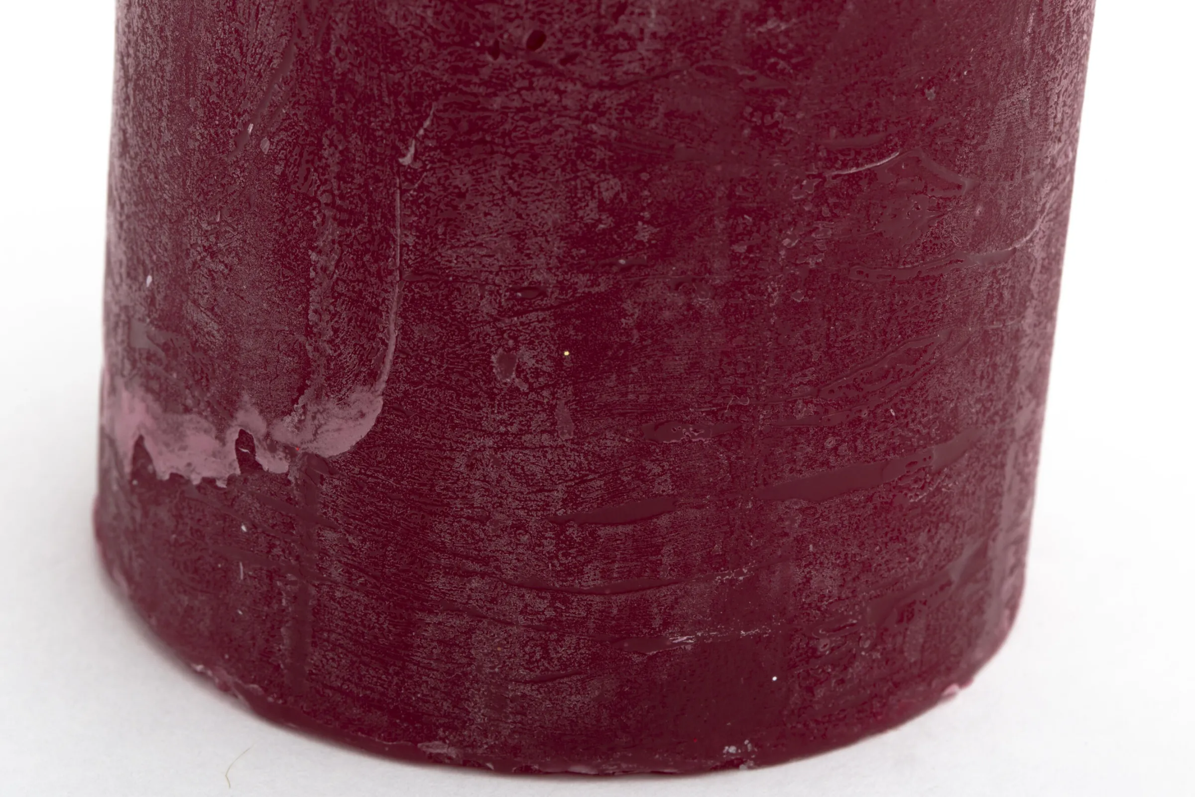 Flamant Beth, Kaars, Kleur Balmoral Rood, 9X20Cm^ Decoratie