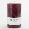 Flamant Beth, Kaars, Kleur Balmoral Rood, 9X15Cm^ Decoratie