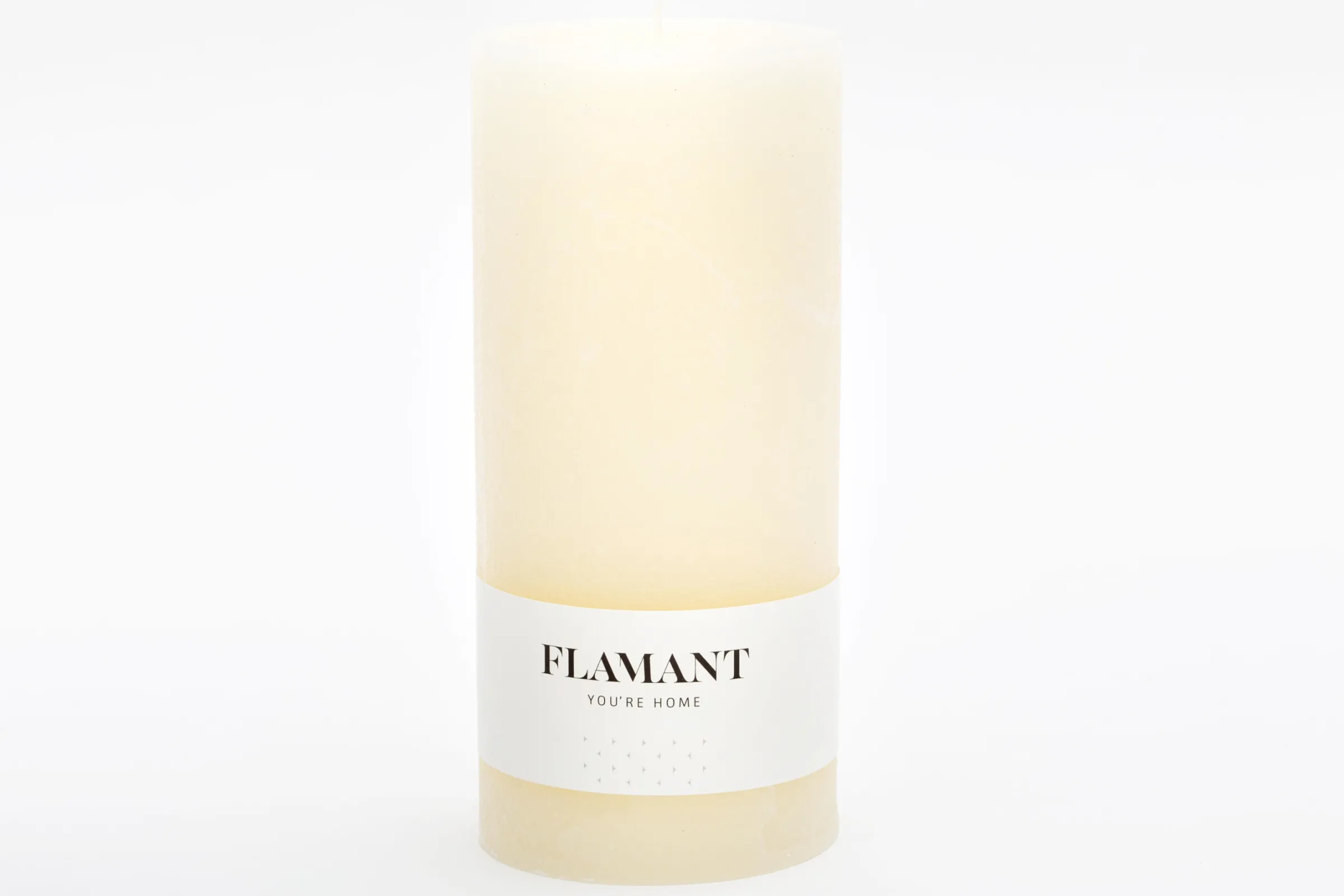 Flamant Beth, Kaars, Kleur Creme, 9X20Cm^ Decoratie