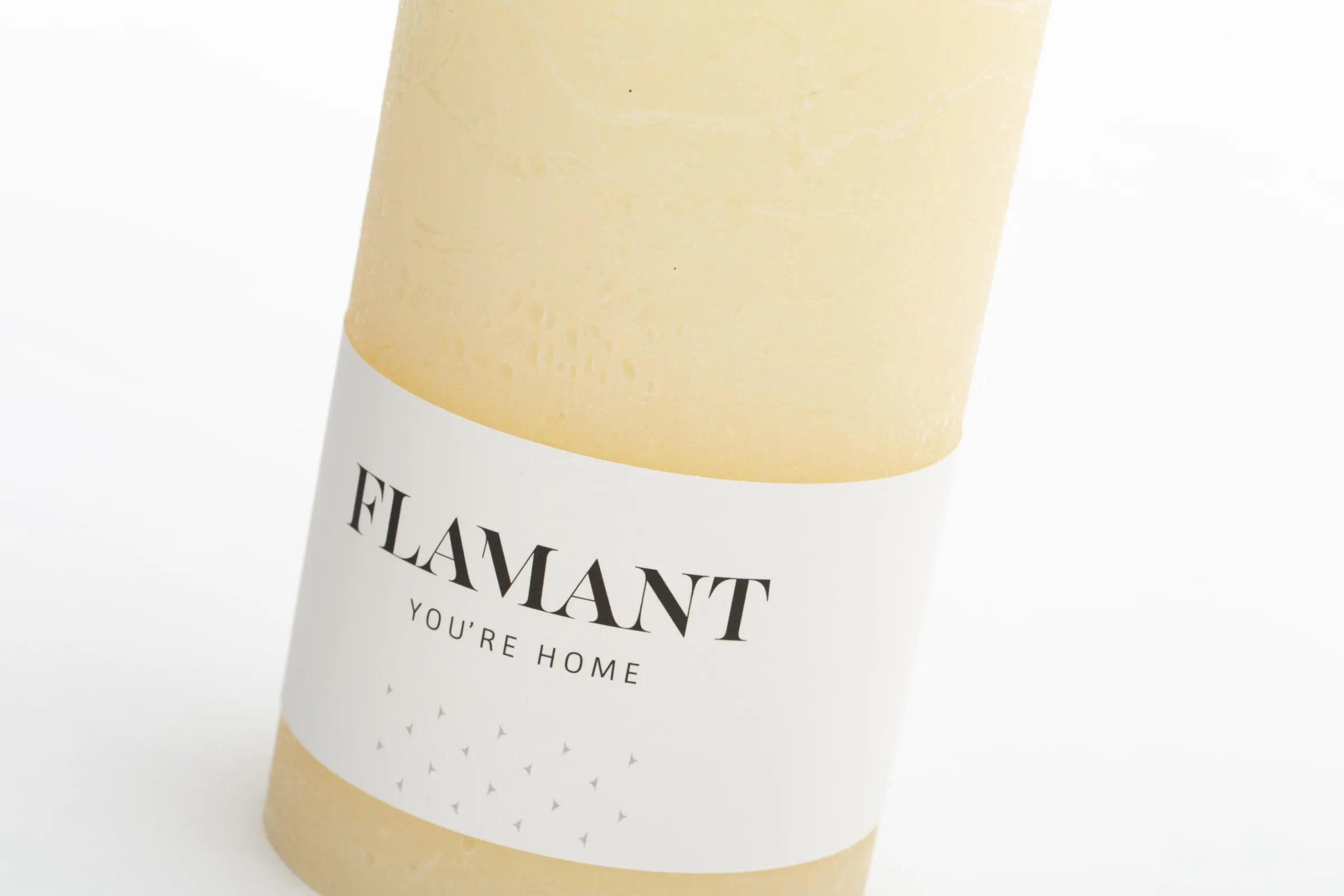 Flamant Beth, Kaars, Kleur Creme, 9X20Cm^ Decoratie