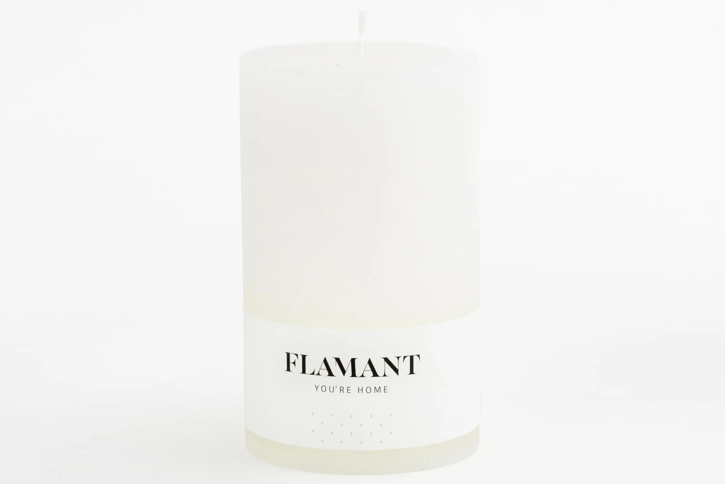 Flamant Beth, Kaars, Kleur Wit, 9X15Cm^ Decoratie