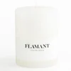 Flamant Beth, Kaars, Kleur Wit, 9X11,5Cm^ Decoratie