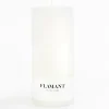 Flamant Beth, Kaars, Kleur Wit, 9X20Cm^ Decoratie