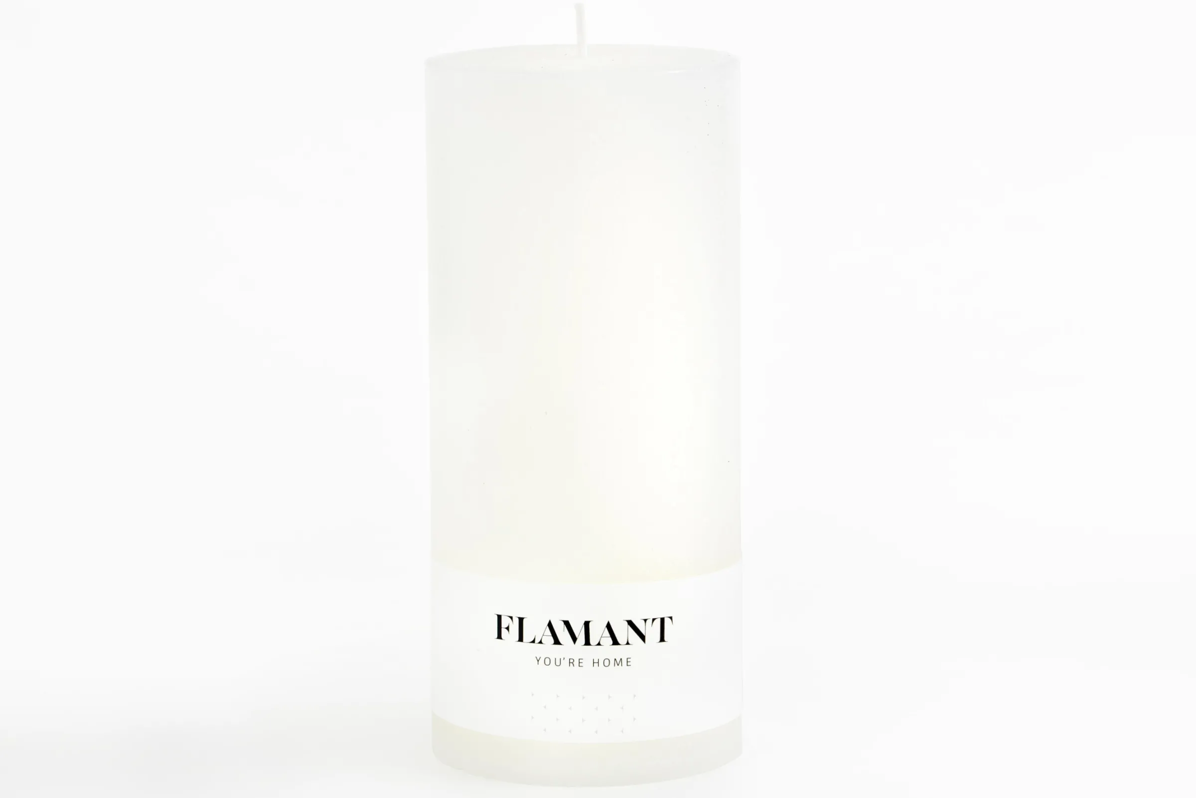 Flamant Beth, Kaars, Kleur Wit, 9X20Cm^ Decoratie