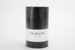 Flamant Beth, Kaars, Kleur Zwart, 9X15Cm^ Decoratie