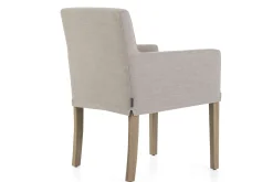 Flamant Billy, Fauteuil, Berken, Gebroken Wit Linnen^ Stoelen