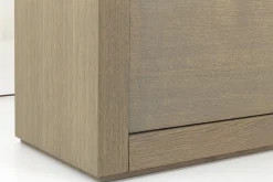 Flamant Bjorn, Boekenkast, Verweerd Eiken, Met Dimbare Led-Verlichting^ Kasten