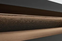 Flamant Bjorn, Dressoir, Zwart, 4 Deurs, Met Dimbare Led-Verlichting^ Dressoirs