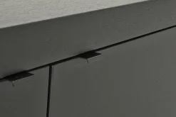 Flamant Bjorn, Tv-Meubel, Zwart, 2 Deuren, 4 Lades^ Kasten