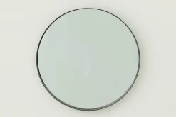 Flamant Bowery, Spiegel, Rond, Zwart^ Decoratie