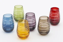 Flamant Brahms, Glas, Verschillende Kleuren, Set Van 6^ Moederdag