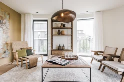 Flamant Brendon, Poef, Gevlochten^ Banken