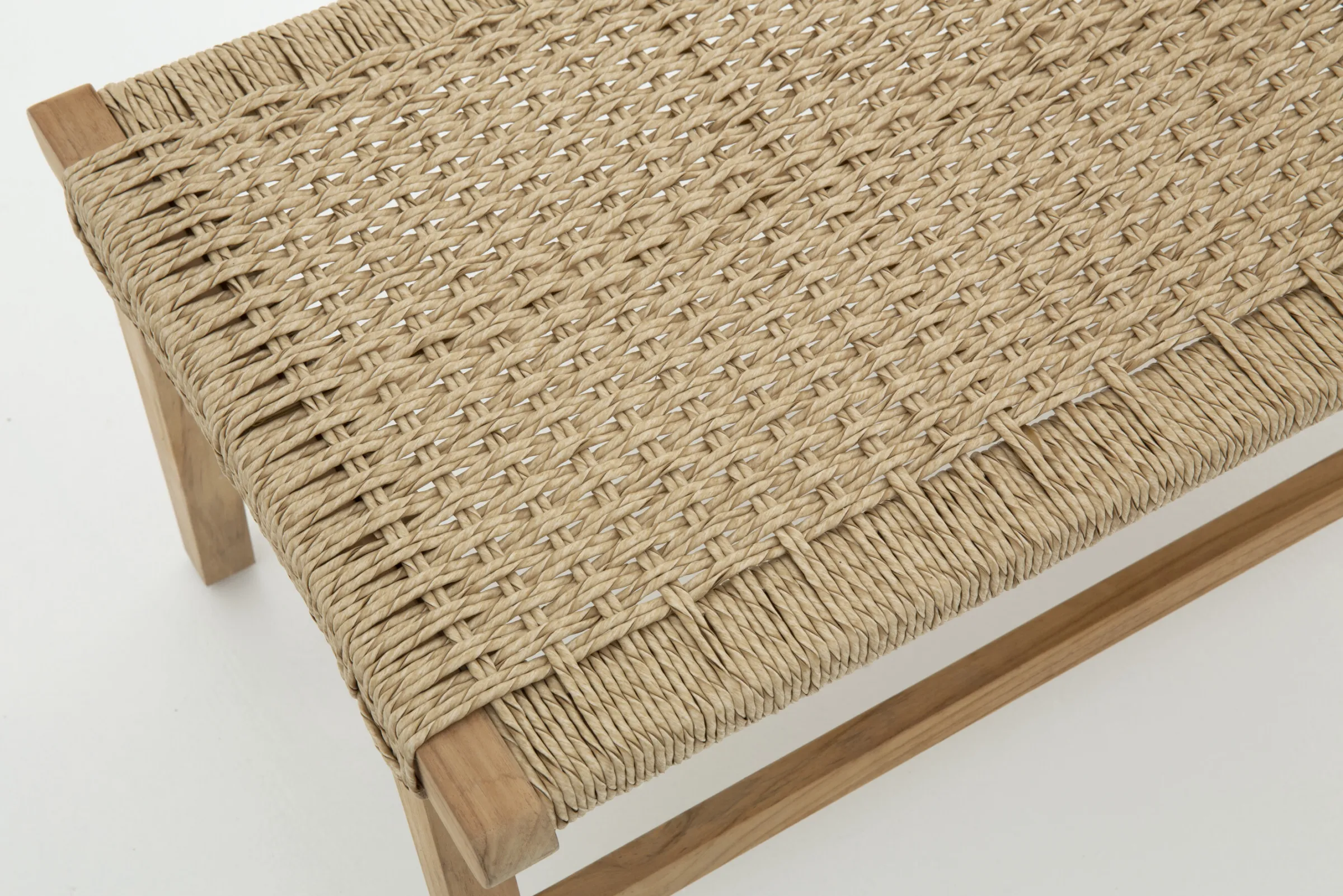 Flamant Brendon, Poef, Gevlochten^ Banken