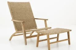 Flamant Brendon, Poef, Gevlochten^ Banken